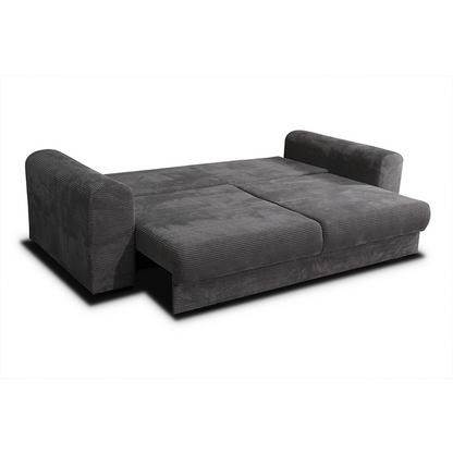 Canapea foarte spaţioasă, gri/gri deschis/bej, GILEN BIG SOFA