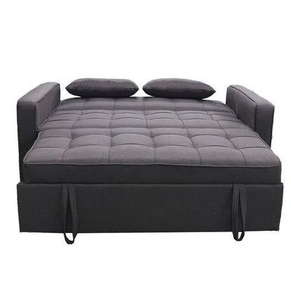 Canapea extensibilă, maro, FRENKA BIG BED NEW