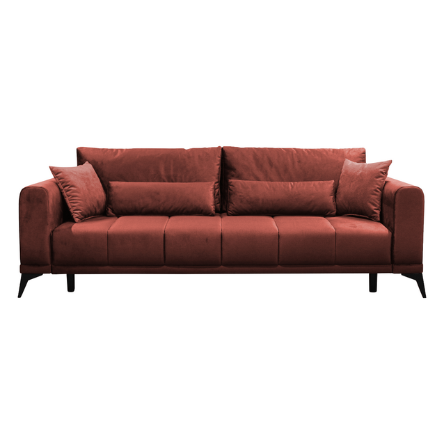 Canapea extensibilă, teracota, GRACE BIG SOFA