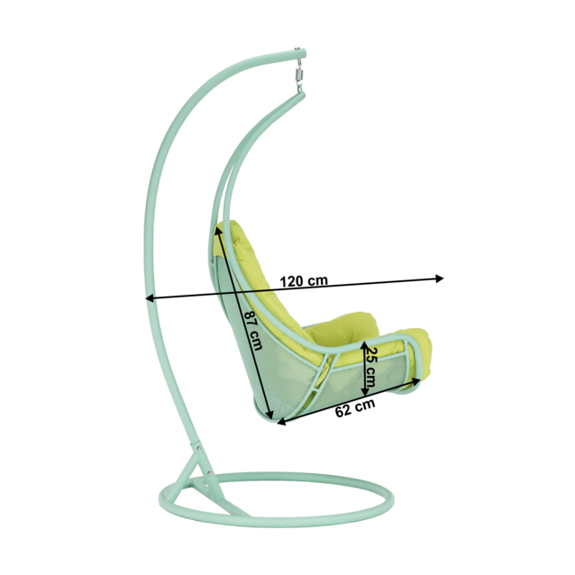 Balansoar suspendat , neomint / verde, TALISE